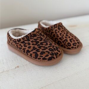 Cat and Jack Leopard Print Slip-On Shoes